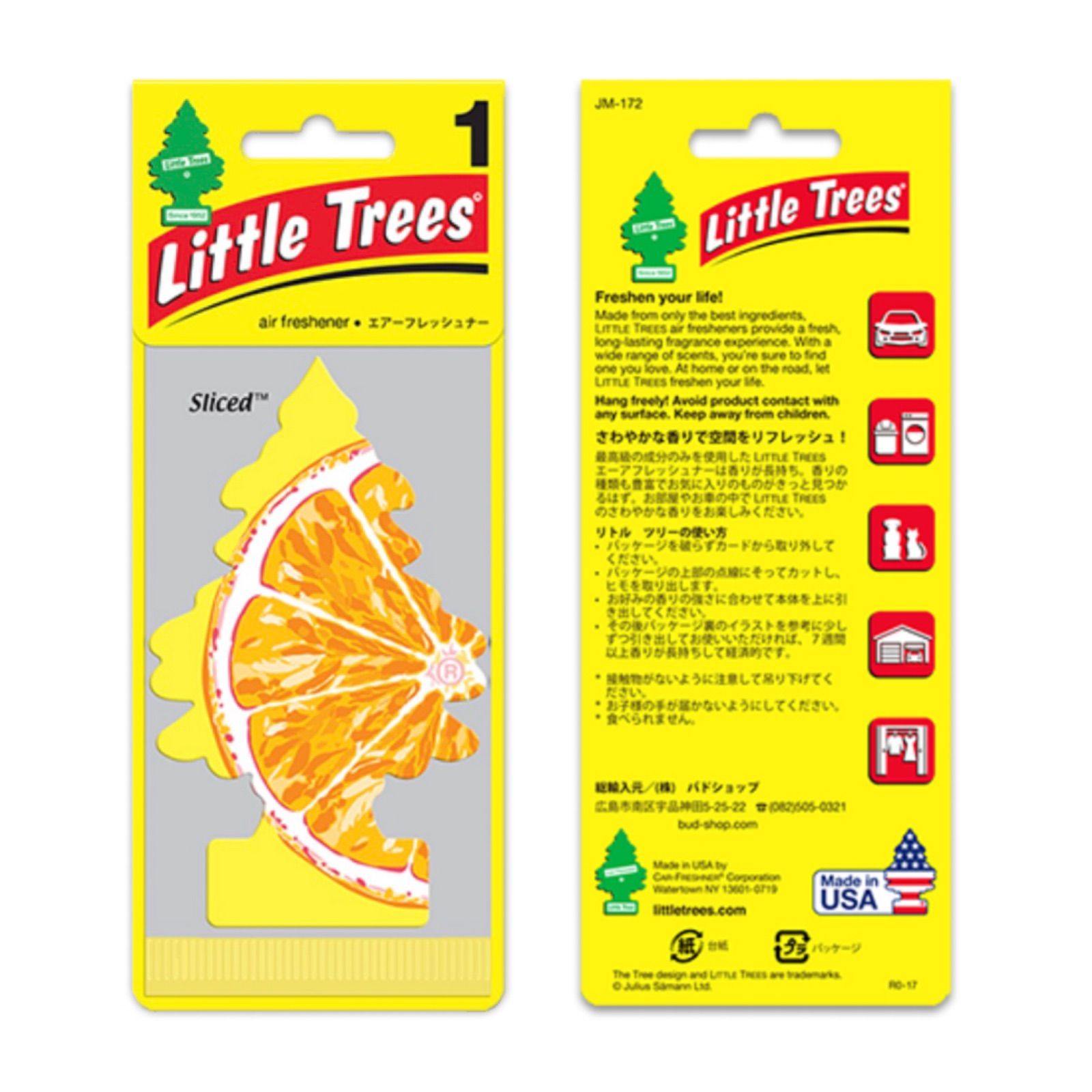 ??Made in USA リトルツリー LITTLE TREES ORIGINALS ☆Sliced 