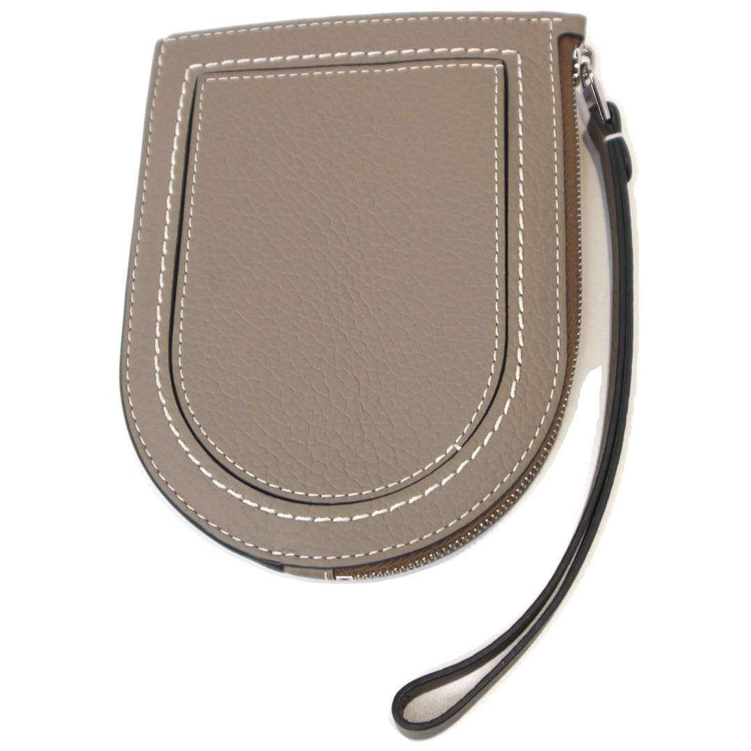 DELVAUX ベージュ レザー カードホルダー 財布