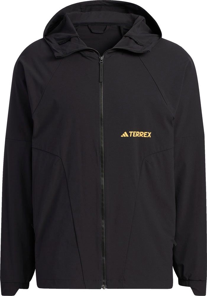 アディダス adidas アウトドア テレックス U TERREX CAMPYX UPF CORDURA ウィンドブレーカー メンズ レディース BVZ72 IC1969 BLACK