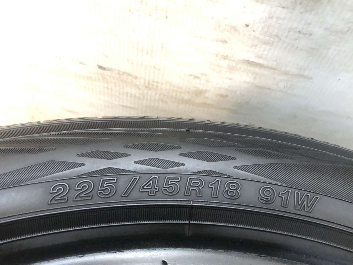 225/45R18 ヨコハマ ブルーアースGT AE51 中古タイヤ サマー