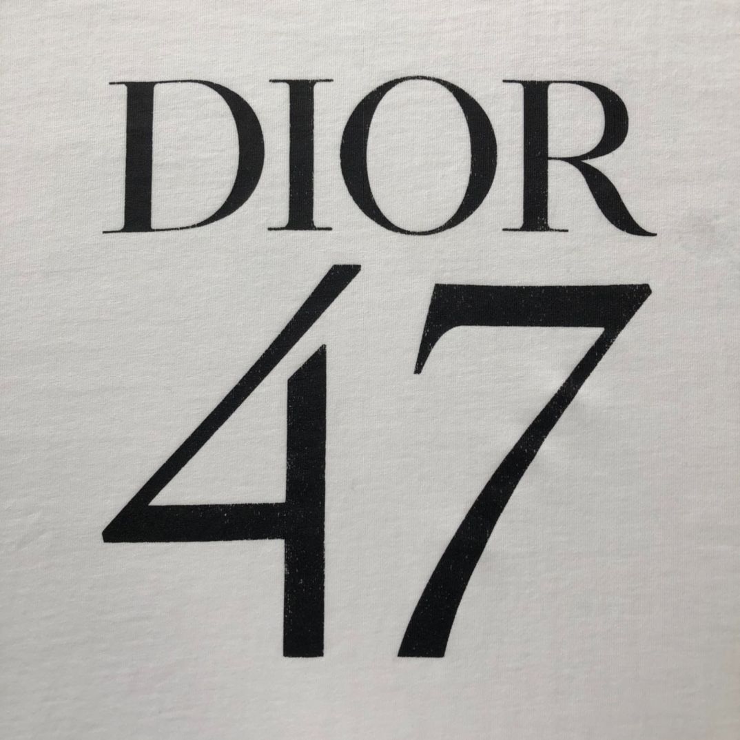新品 クリスチャンディオール Dior 47 ロゴ プリント 半袖Tシャツ M ...
