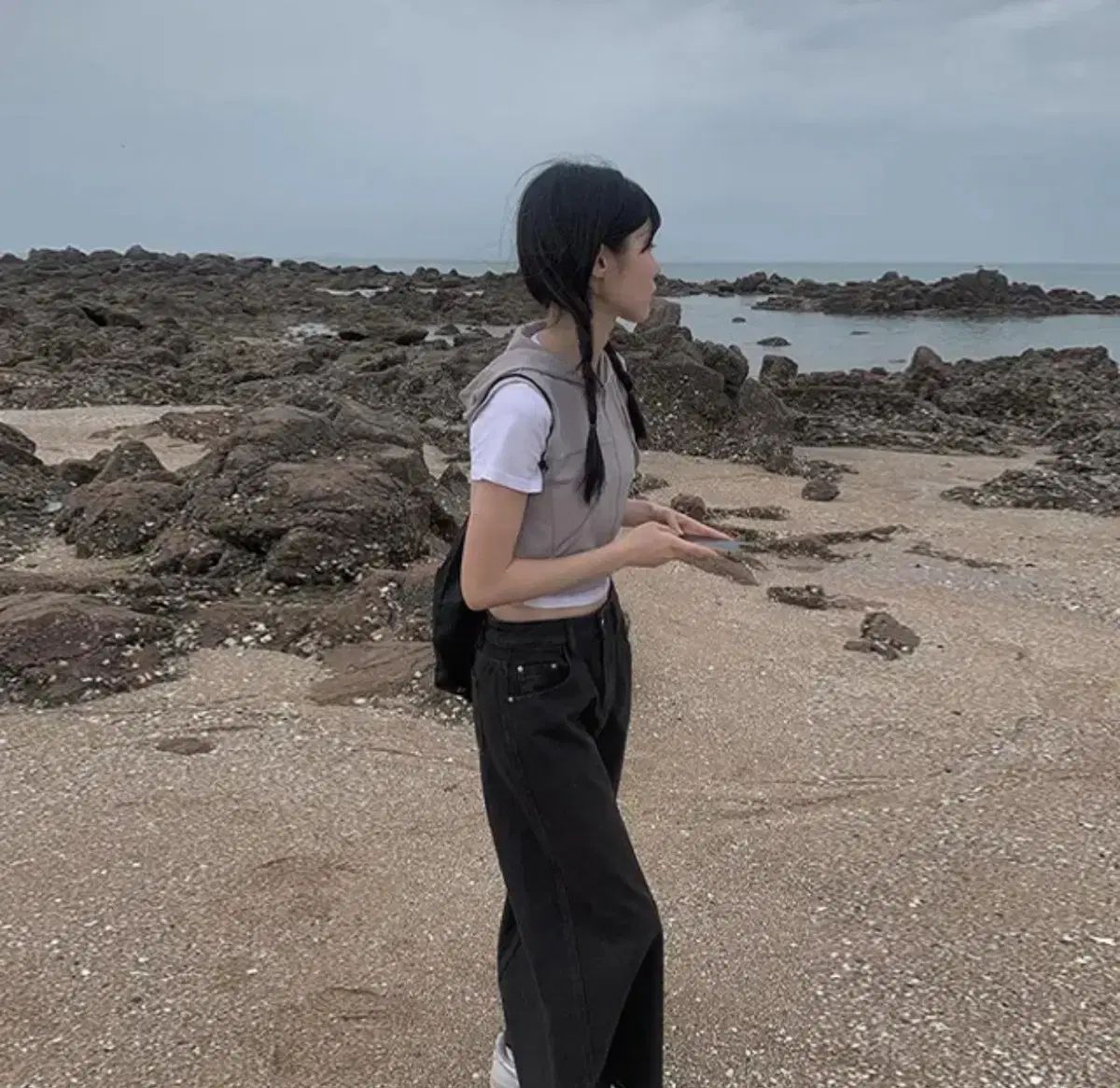 SOUTHCAPE サウスケープ ゴルフウェア レディースレザー風ベスト SOUTHCAPE サウスケープ ゴルフウェア レディースレザー風ベスト