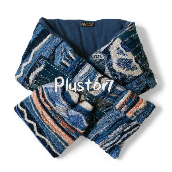 新品 KAPITAL BORO × GAUDY ニットケサマフラー - メルカリ 