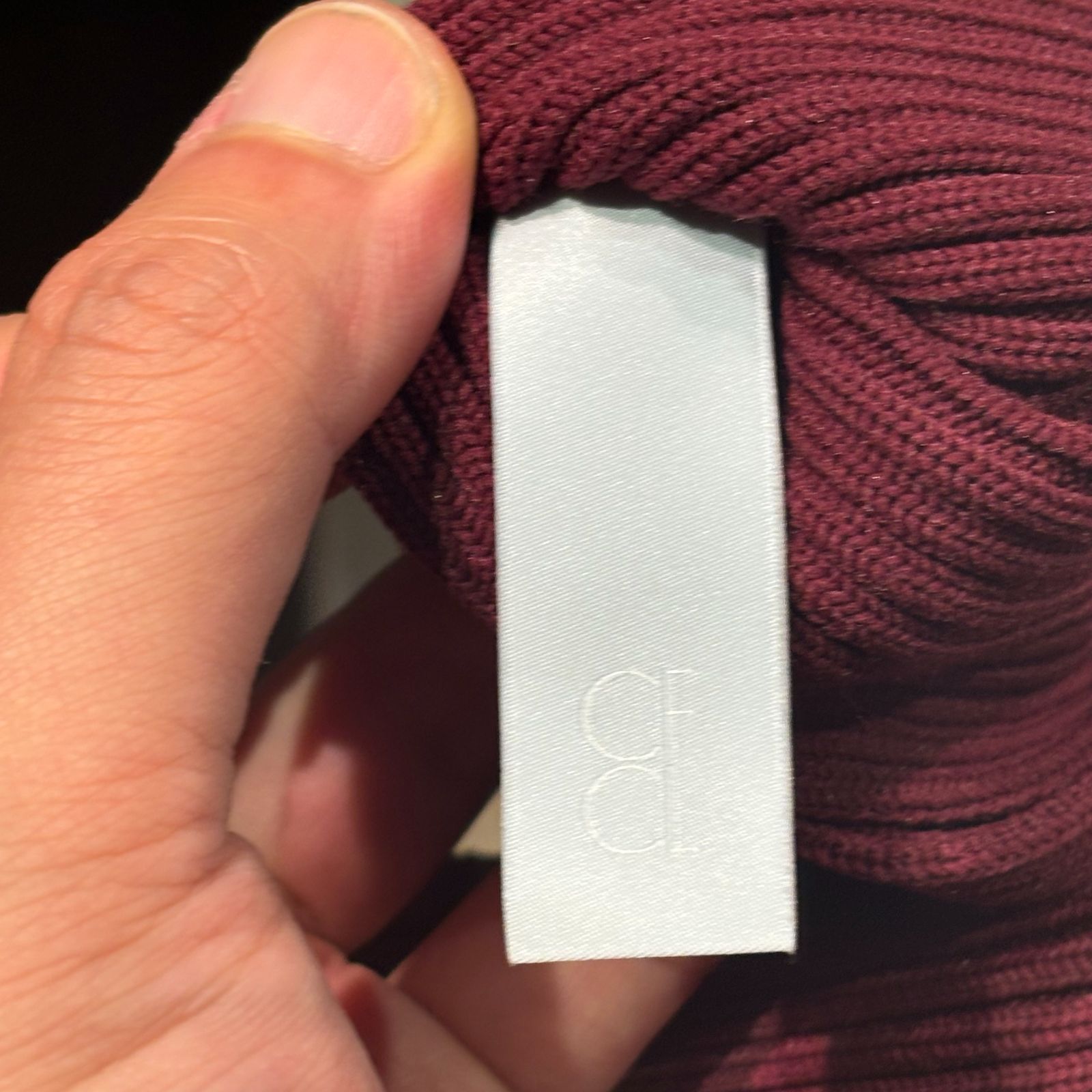 CFCL NOTCHED RIB BAG レッド 表参道 限定 CFCL】NOTCHED RIB BAG