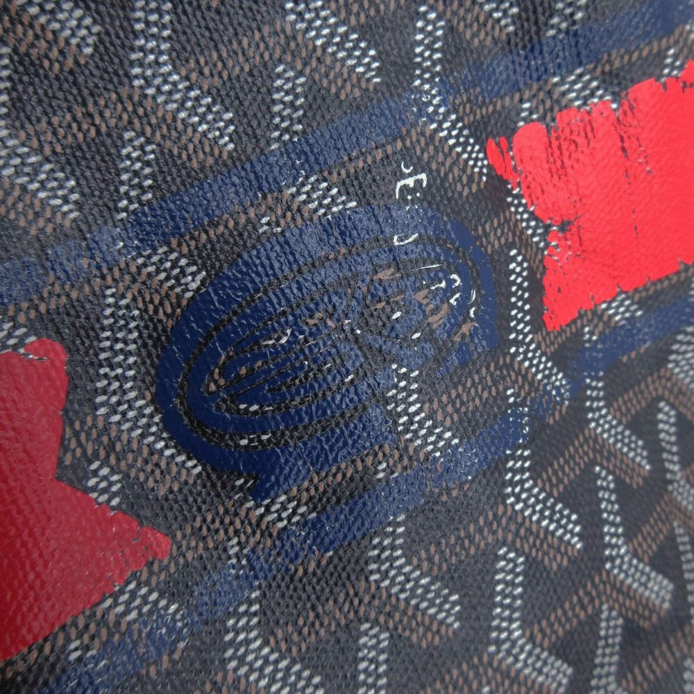 GOYARD ゴヤール サンルイPM トートバッグ バイカラー AMALOUIS ダーク