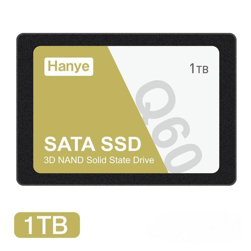 Hanye SSD 1TB 内蔵型 2.5インチ 7mm 3D NAND採用 SATAIII 6Gb/s 550MB/s Q60 PS4検証済み