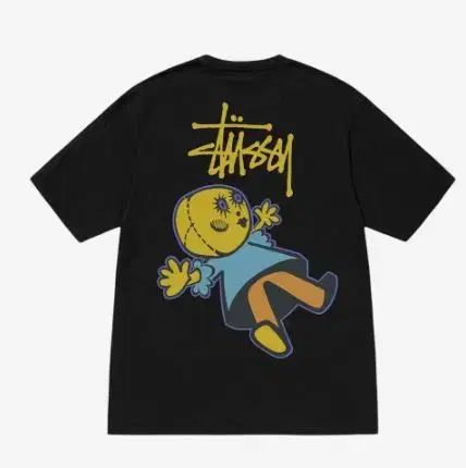 M STUSSY ステューシー ドリー PIGMENT ピグメント ダイド Tシャツ 黒 STUSSY
