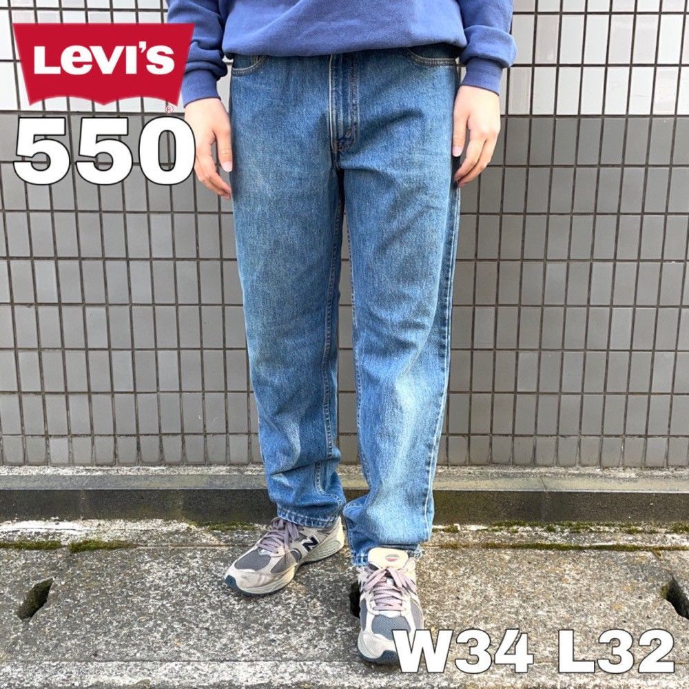 リーバイス LEVI'S 550 デニムパンツ W34 L32 インディゴ - メルカリ