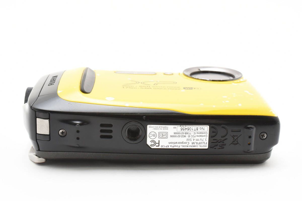 ☆富士フィルム FUJIFILM ファインピクス FinePix XP130 イエロー 