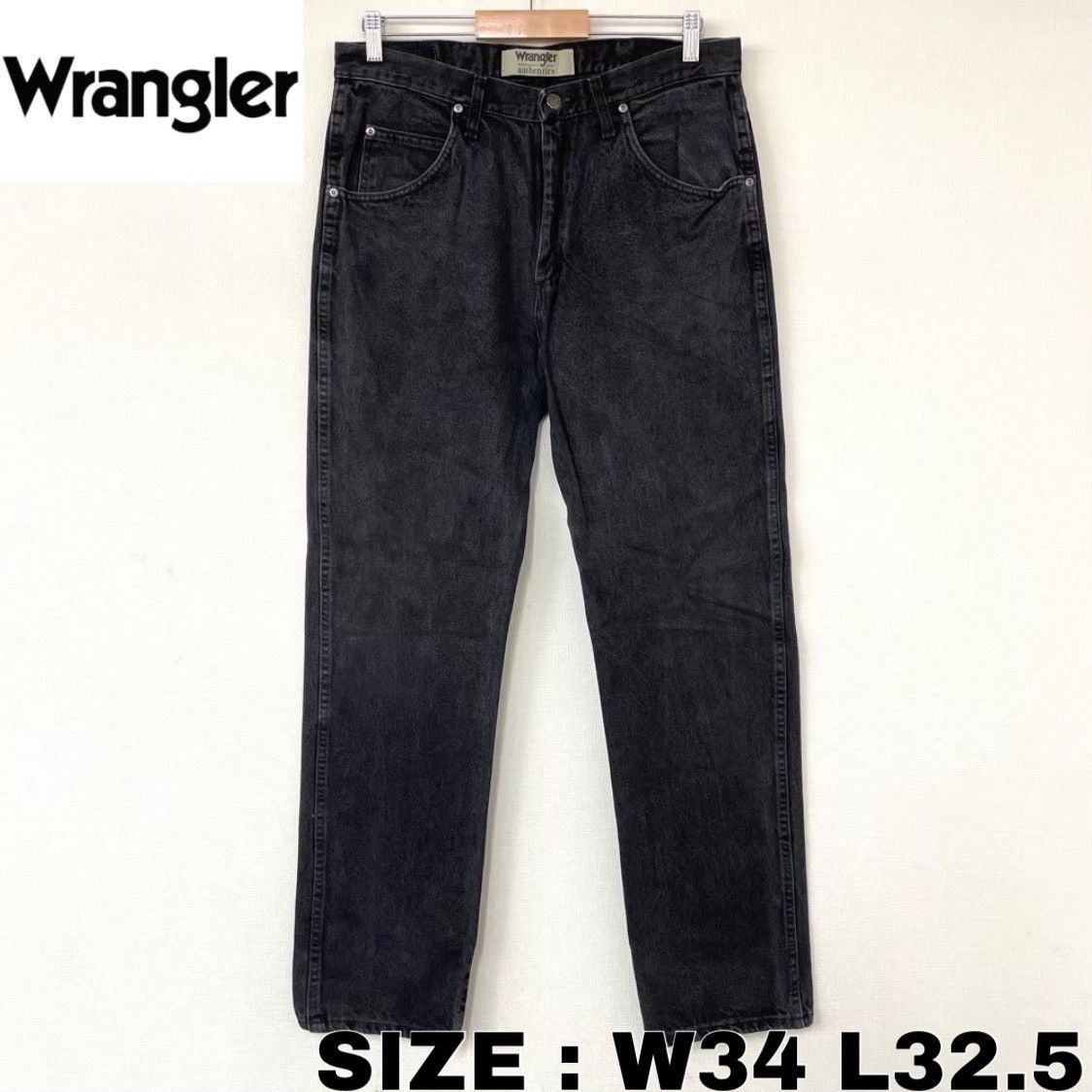 ラングラー Wrangler ダメージ・ジーンズ W34 L32くらい - デニム