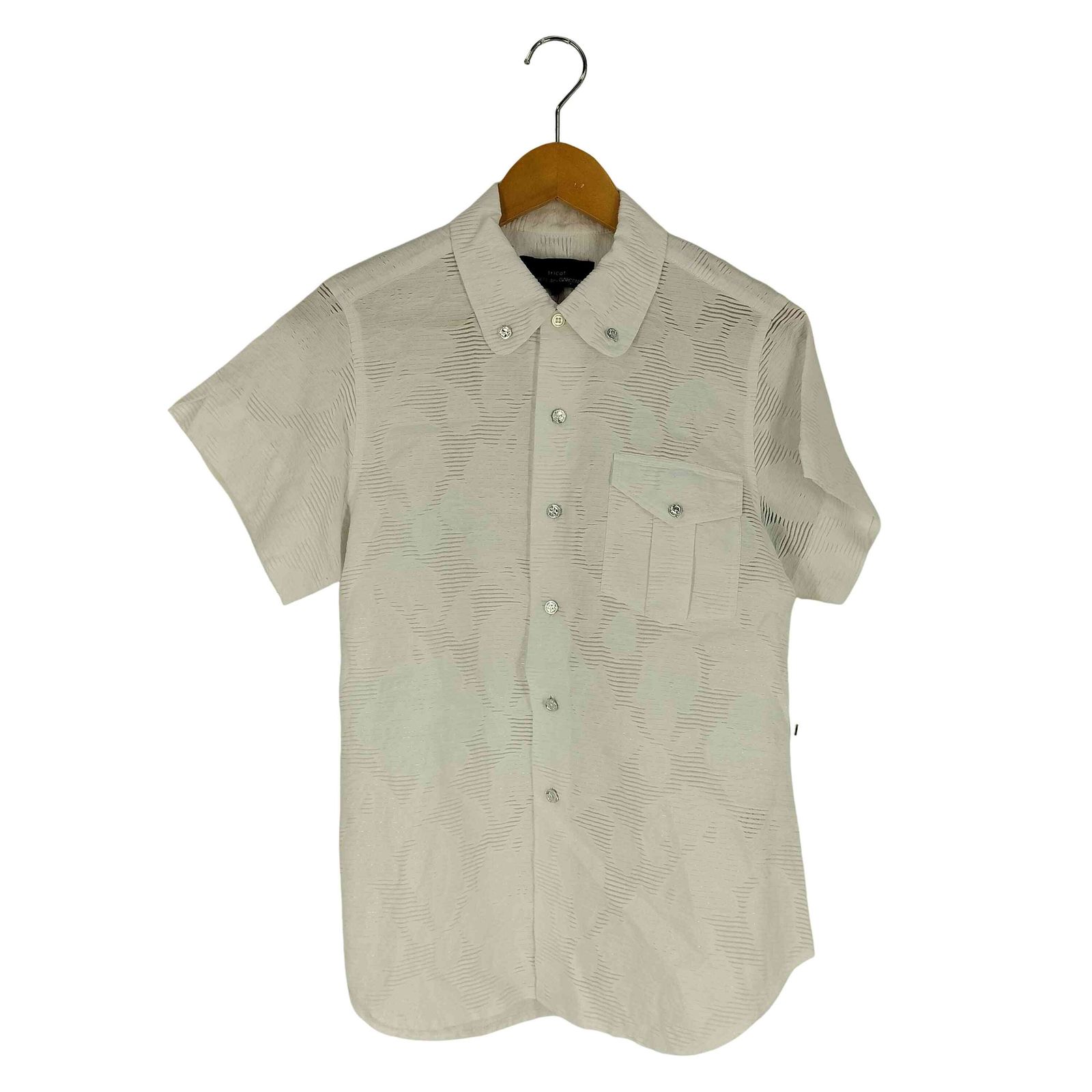 COMME des GARCONS SHIRT 花柄 パッチワーク 切替シャツ COMME des GARCONS SHIRT 花柄 パッチワーク 切替シャツ COMME des