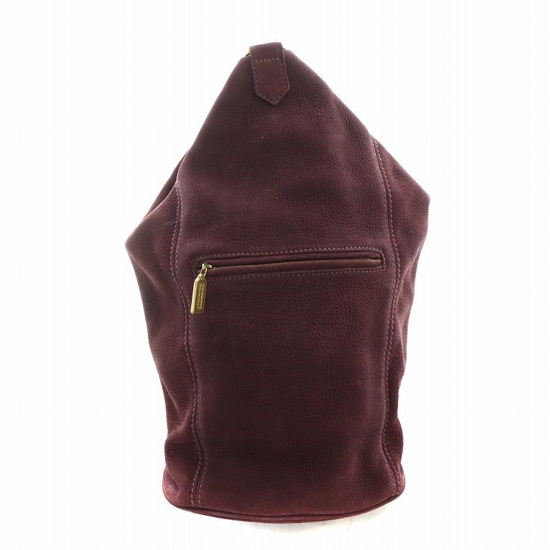 コーチ COACH コーチ ヴィンテージ 4944 ボディバッグ ワンショルダー バッグ 斜め掛け レザー 赤 レッド 4944 GY18 |MQ