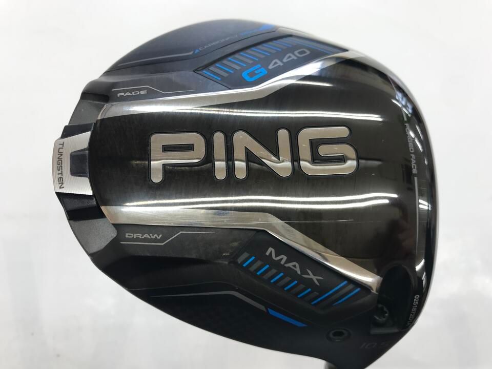 最短 G440 MAX | 10.5 | S | TOUR 2.0 BLACK 65 | | ドライバー | ピン