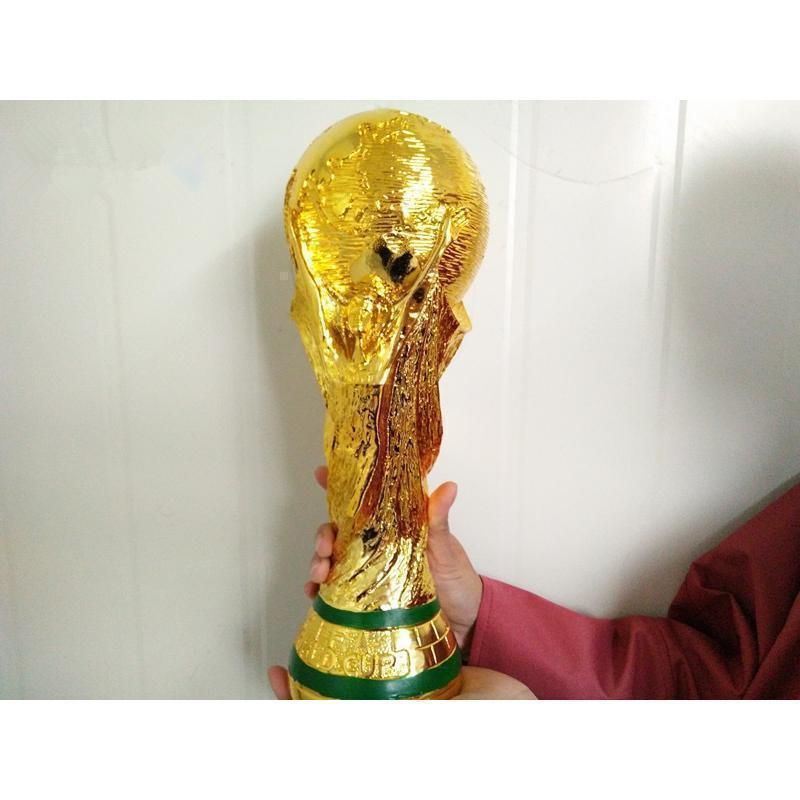 カタール FIFA ワールドカップ トロフィー レプリカ 36cm 原寸大モデル 実物大サイズ 優勝トロフィー W杯 サッカー日本代表 応援