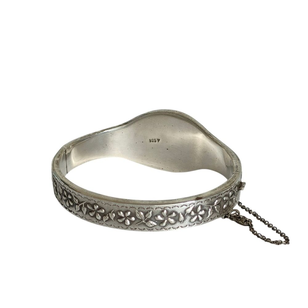 agete シルバーバングル　SV ダイヤモンド　シルバー　装飾　デザイン　彫刻 シルバーバングル｜ブレスレット｜アガット 公式オンラインストア