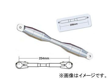 2輪 POSH Faith クイックリリースブレースシャフト FOR スーパーバイクバー/スーパーローバー/ローライドバーセカンド シルバー シャフトタイプ2 093267-03