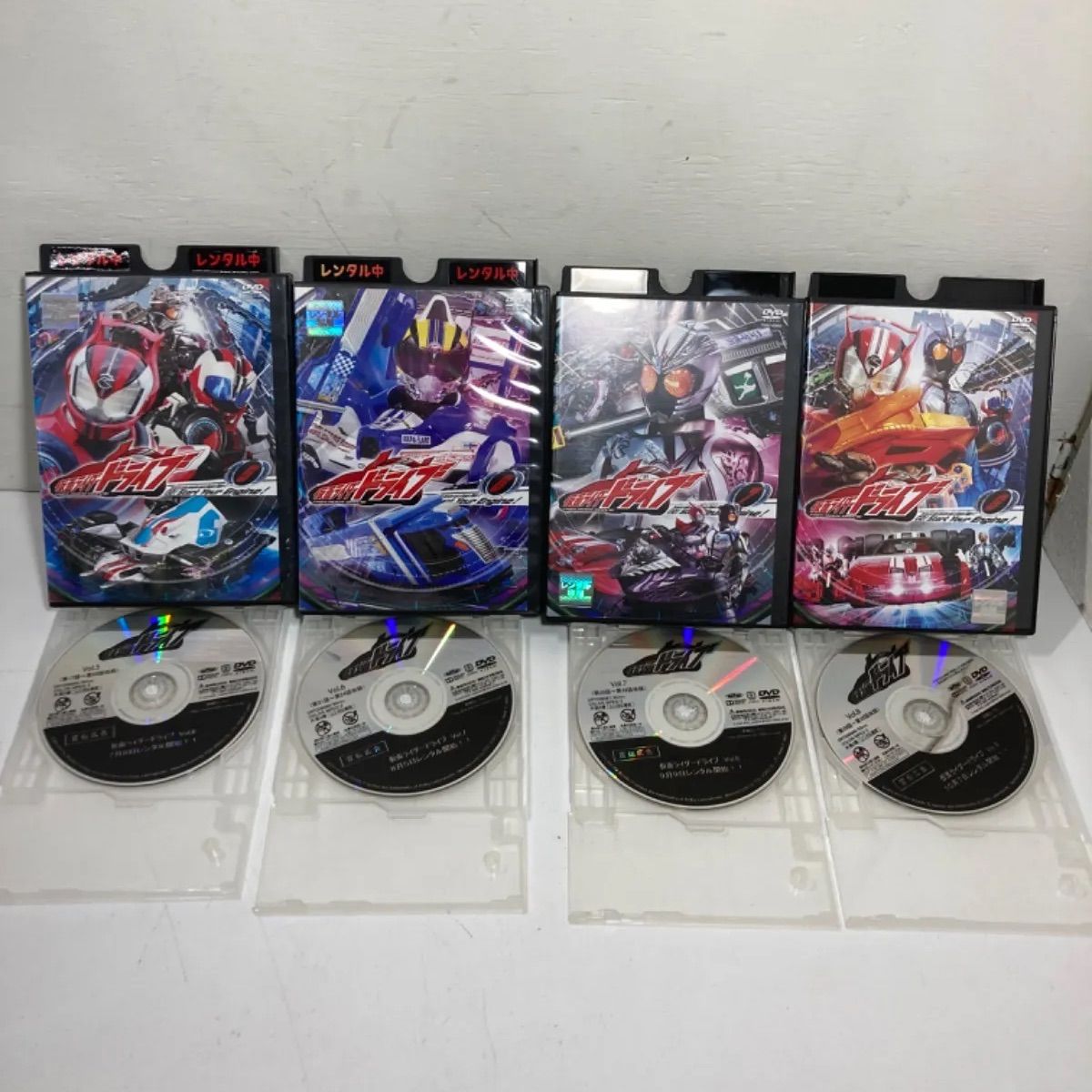 ☆仮面ライダーシリーズ DVD 仮面ライダードライブ 全12巻セット