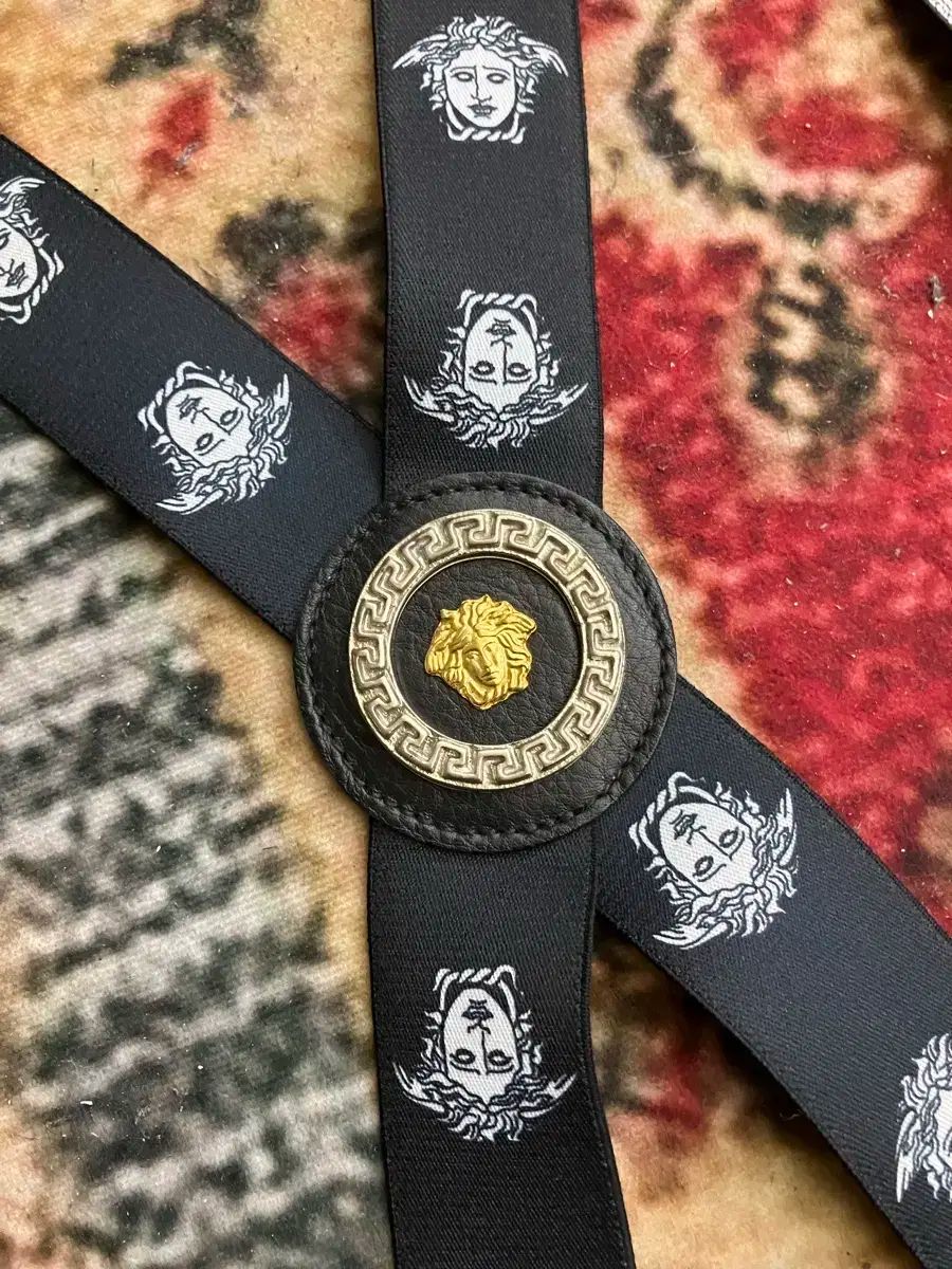 値下げしました【美品】versace vintage ヴェルサーチ サスペンダー