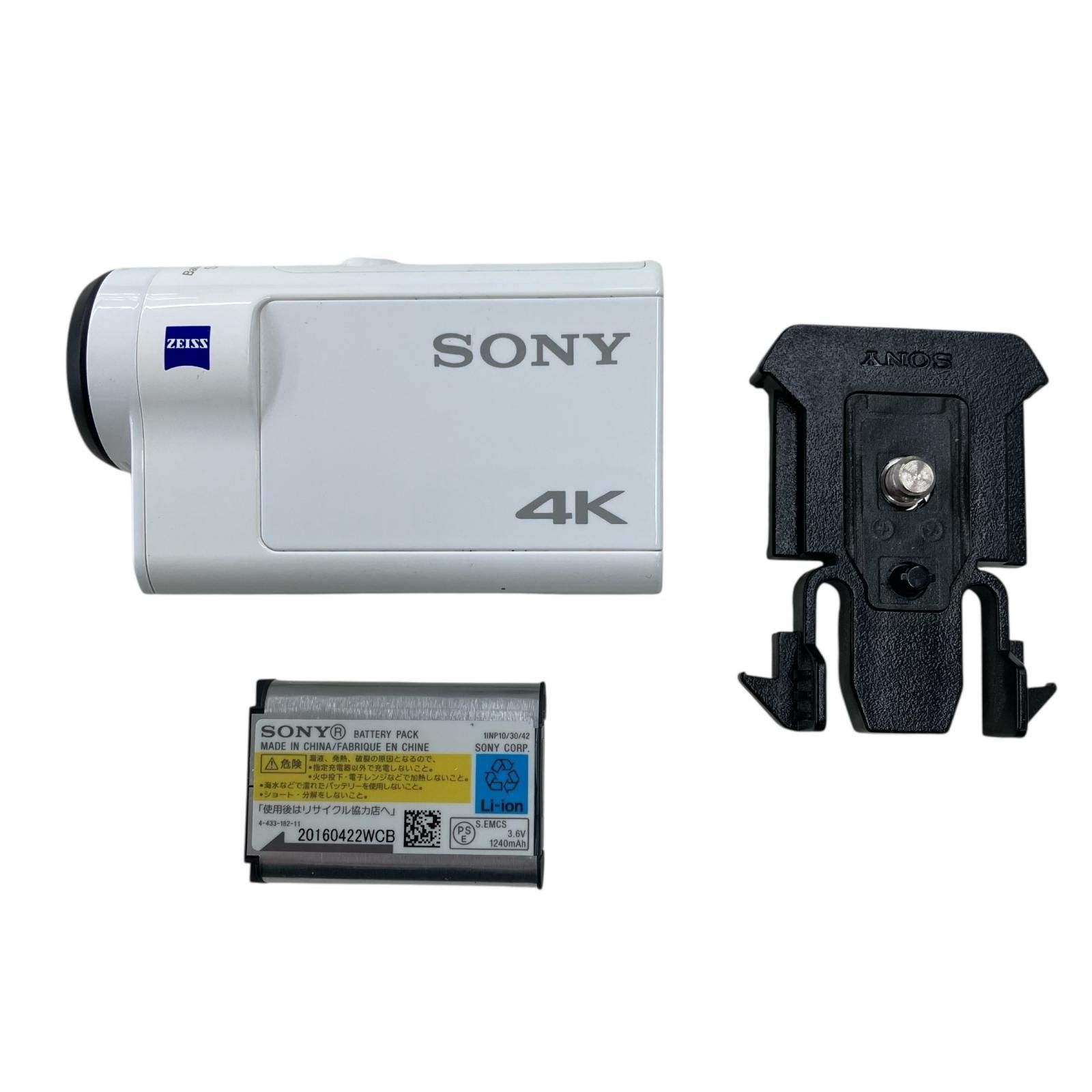 186000 現状品 SONY ソニー デジタル4Kビデオカメラレコーダー FDR-X3000 ホワイト