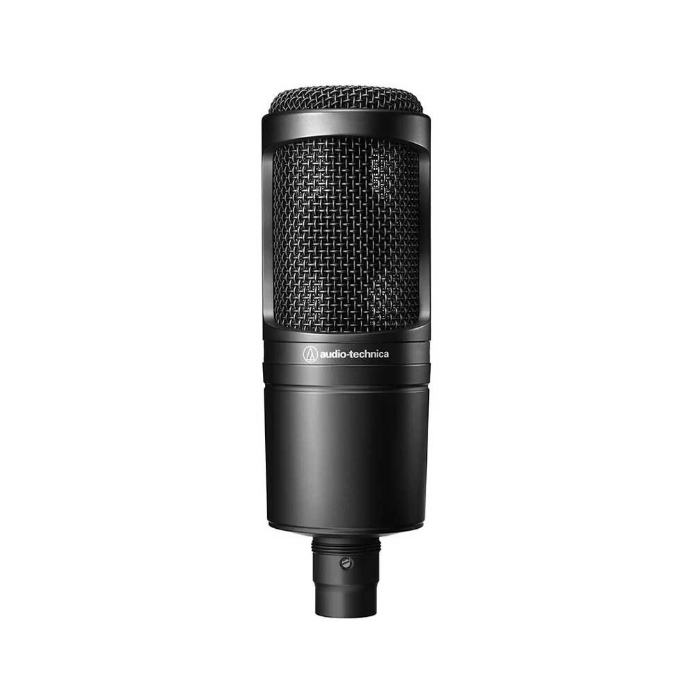 WJ28 Audio-Technica バックエレクトレット コンデンサー マイクロホン AT2020 XLR 動画ストリーミング ホームレコーディング 音楽制作 ポッドキャスティング ゲームストリーミング 正規品 ブラック