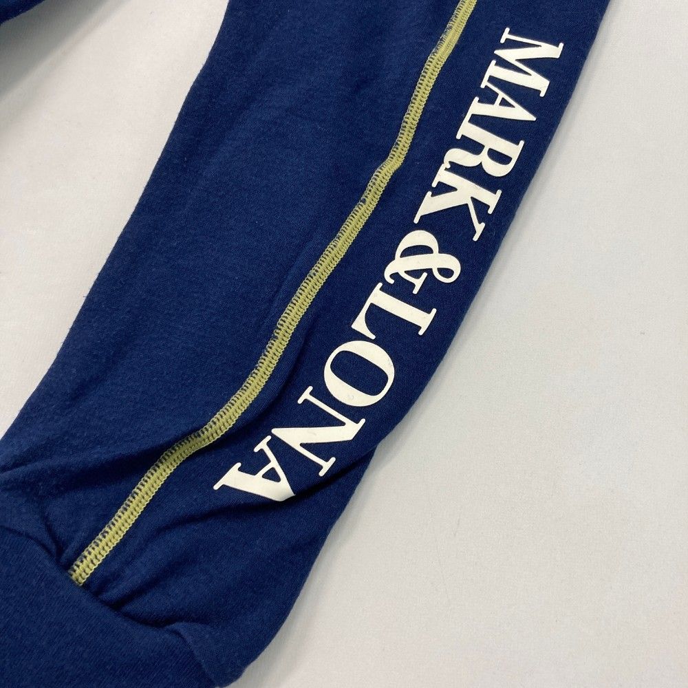 サイズ：48 MARK&LONA マークアンドロナ 2022年モデル ハーフジップ 長袖Tシャツ スカル ネイビー系 [240101347666]#  ゴルフウェア メンズ ストスト - メルカリ