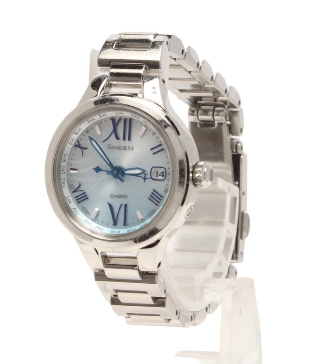 カシオ 腕時計 SHW-1700D ソーラー レディース CASIO - メルカリ