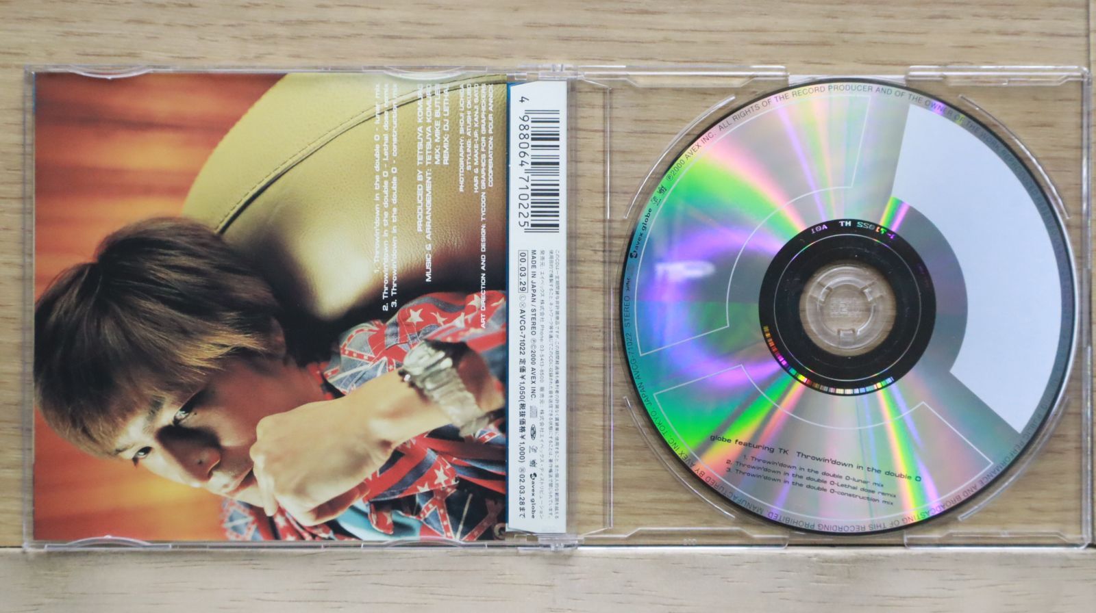 国内盤CD☆グローブ/globe□ Throwin' down in the double 0