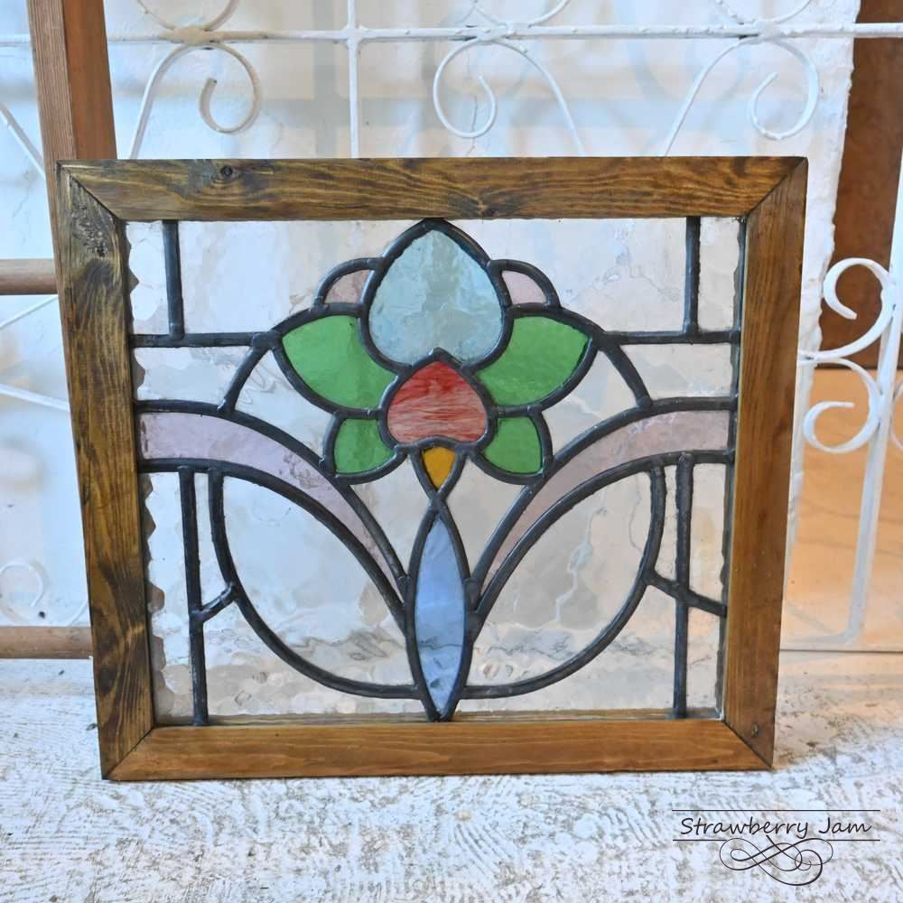 幾何学模様のステンドパネル | グラスロード1571 『WEBショップ2号店