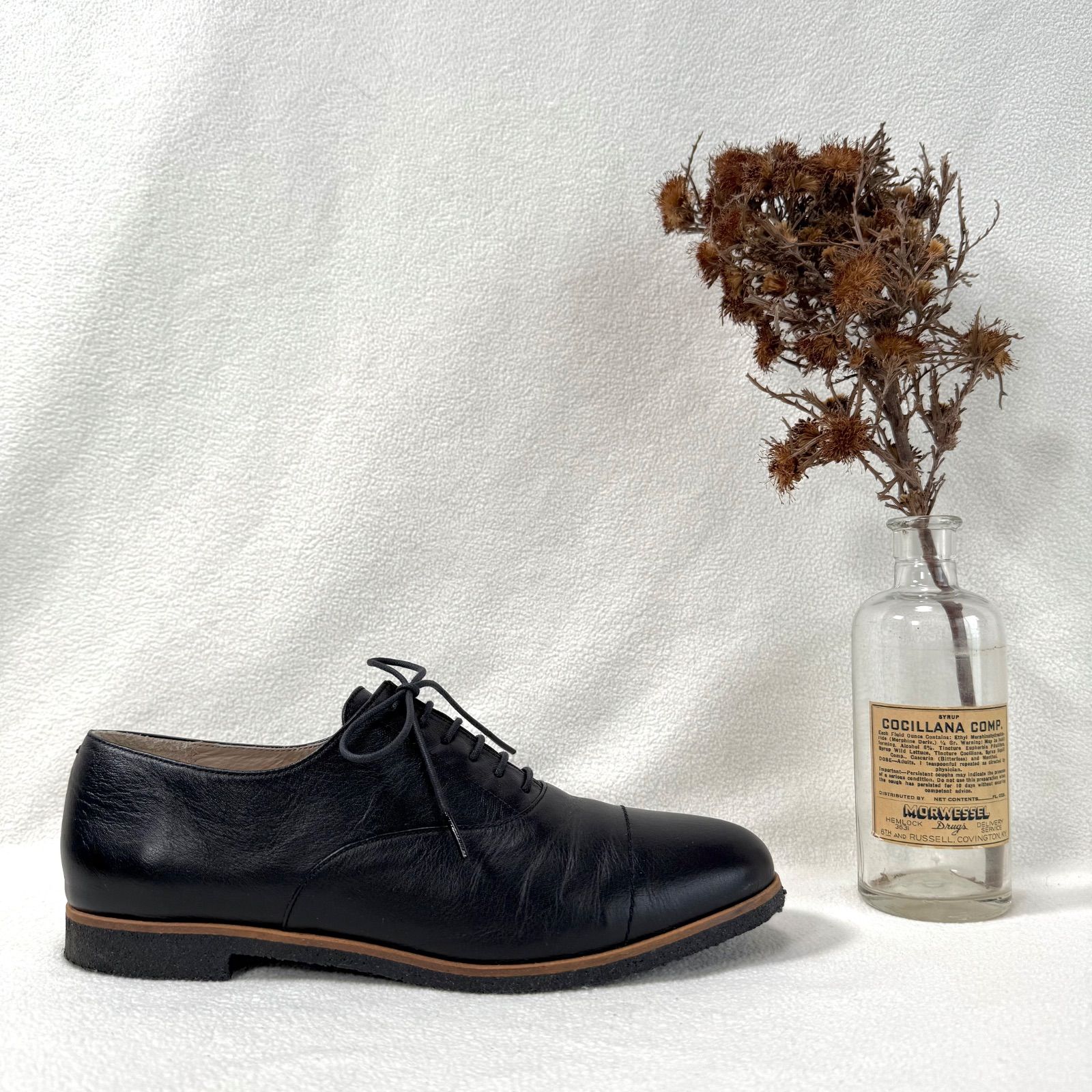 【極美品】マーガレットハウエルアイデア ストレートチップ ローファー レザー マーガレット極美品・未使用級✨マーガレットハウエルアイデア