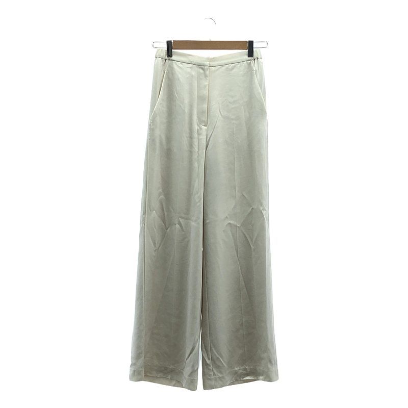 NOBLE／ルナサテンコンフォートパンツ・38 ノーブル NOBLE ルナサテンコンフォートパンツ （グレーB