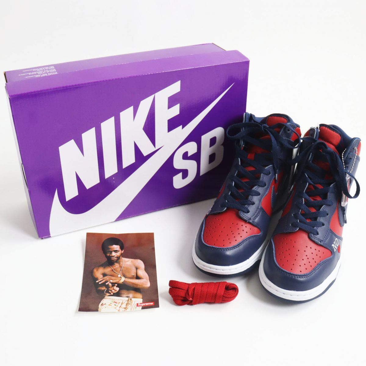 未使用品○NIKE SB×Supreme ナイキ×シュプリーム DUNK HIGH BY ANY 