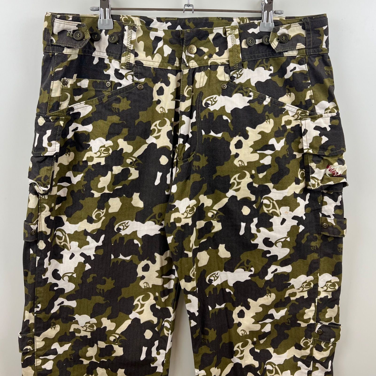 DAIWA outblaze camo roll-up pants LL OP-8013 ダイワ精工