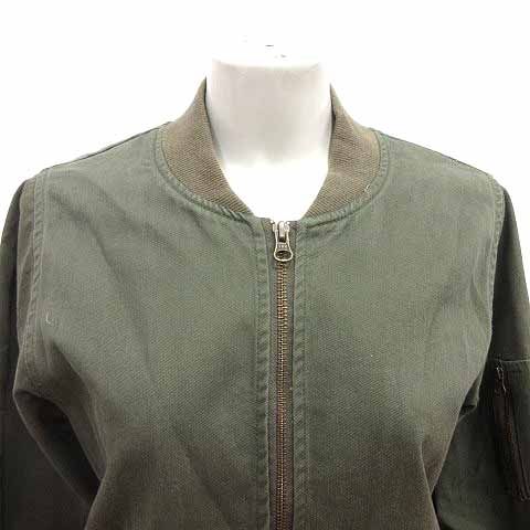 安価 closet w ダブルクローゼット ジャケット ジップアップ ブルゾン ブルゾン