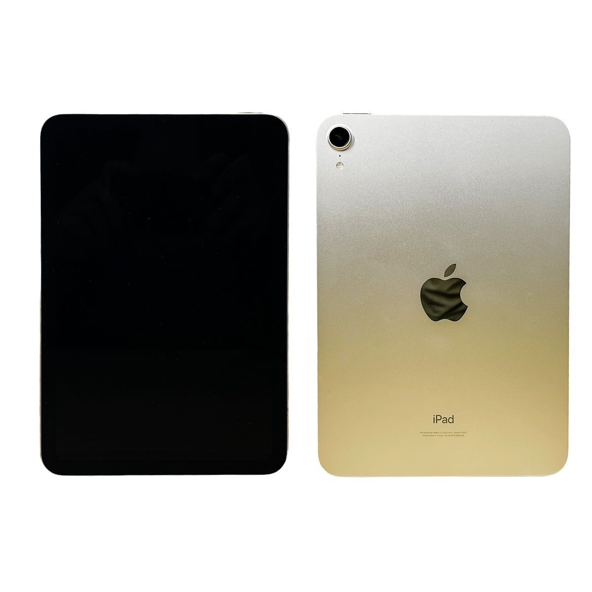 良品】Apple iPad mini 第6世代 64GB A2567 Wi-Fiモデル シルバー