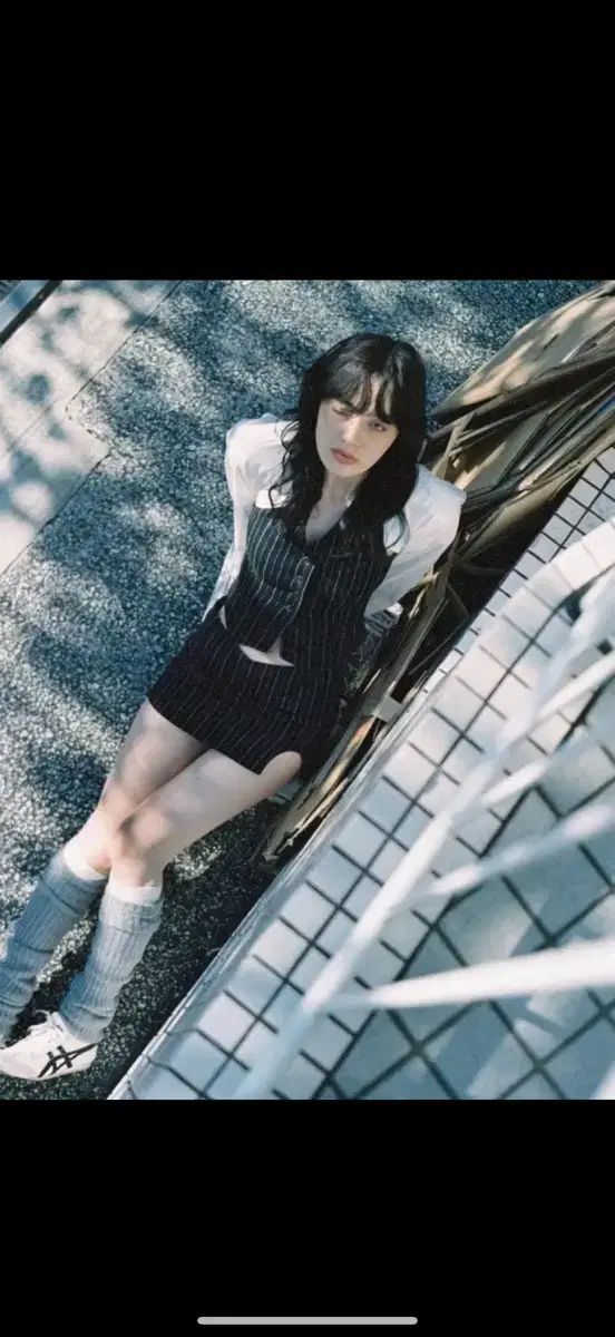 GLOWNY ラナ ウール ベスト Uベイビー スカート セットアップ