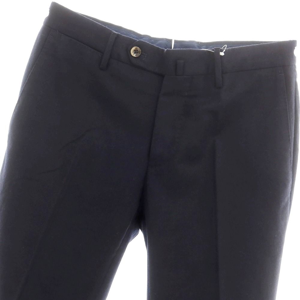 ピーティートリノ PT TORINO ストレッチウール ドレススラックスパンツ ネイビー サイズ44 メンズ
