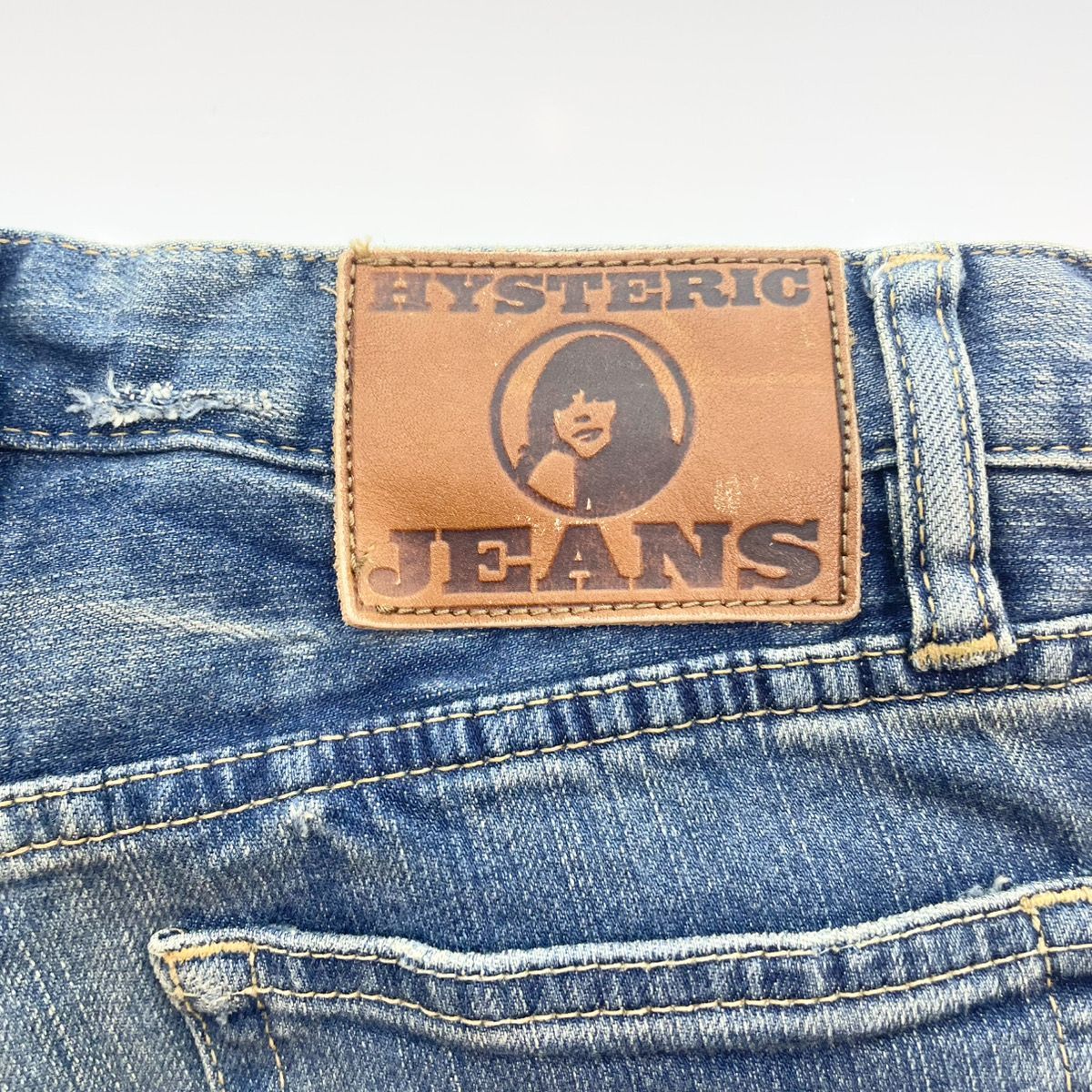 ヒステリックグラマー HYSTERIC GLAMOUR ダメージ加工 スタッズ 