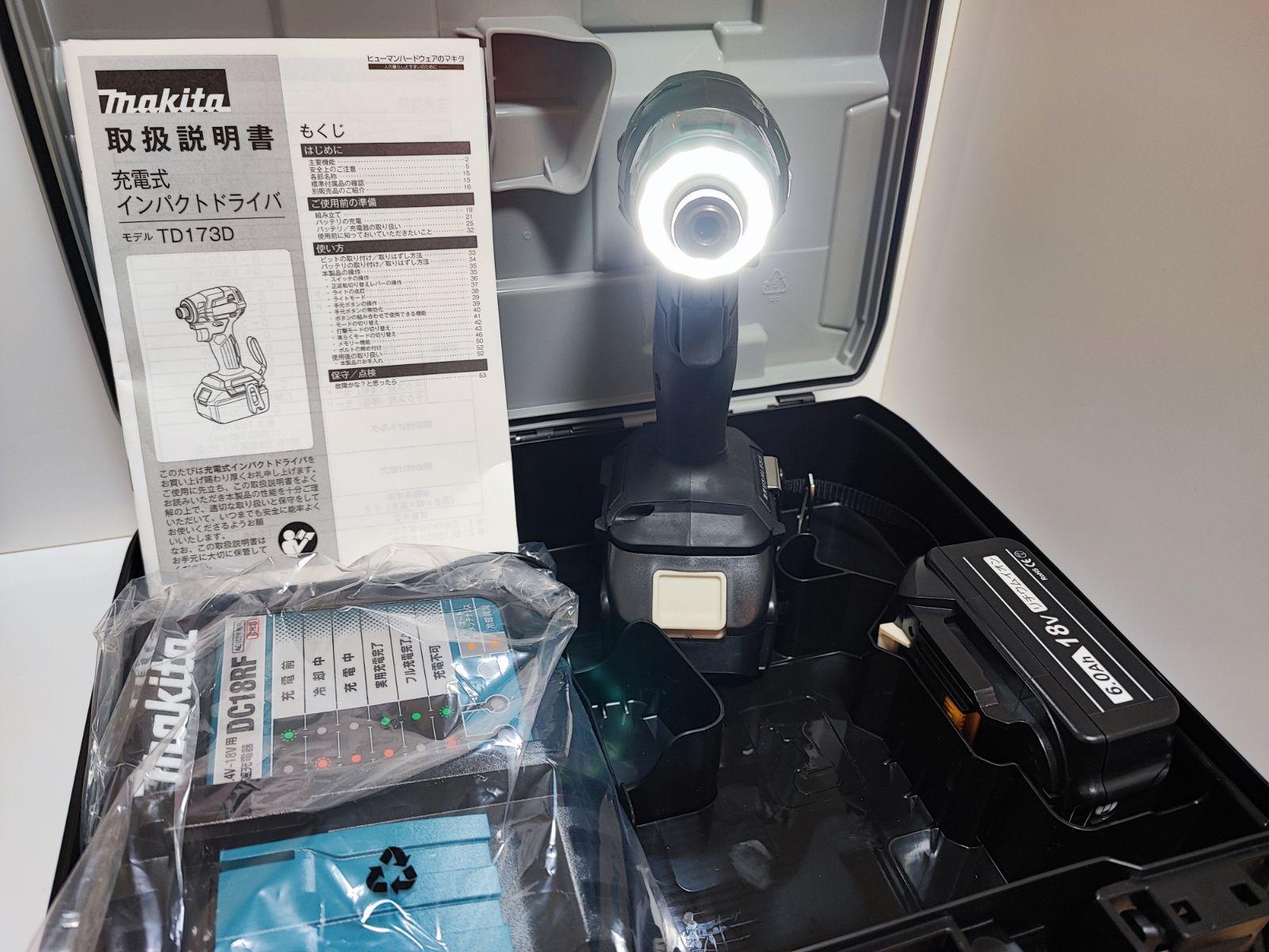 各色 Makita マキタ 18V インパクトドライバー TD173