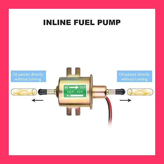 汎用 12V 電磁 燃料ポンプ フューエルポンプ 取りつけボルトΦ8mm軽自動車 自動車 船 旧車の補修 キャブ車 建機 農機具 - メルカリ