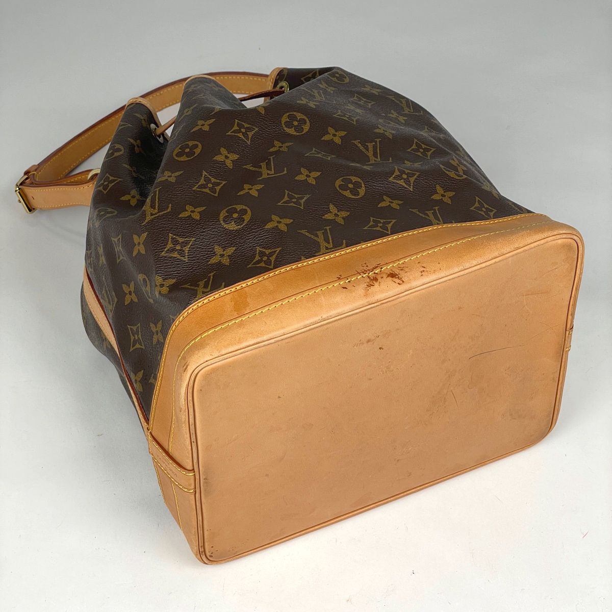 ルイ・ヴィトン Louis Vuitton ノエ ワンショルダー 肩掛け 巾着型 ショルダーバッグ モノグラム ブラウン M42224 レディース  【中古】 - メルカリ