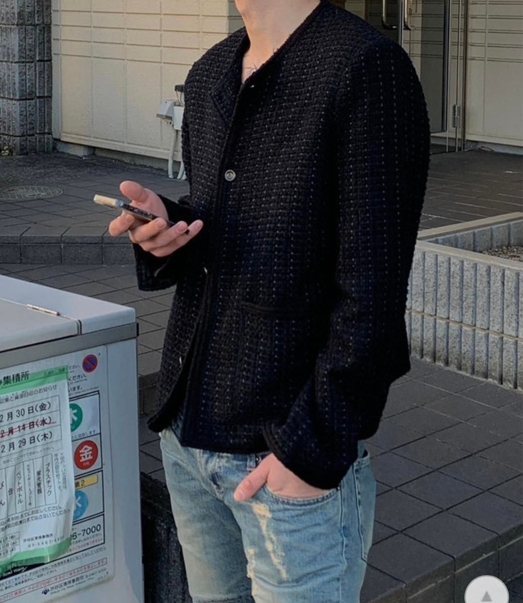 【雷市場（ポンジャン）商品韓国直送】SAINT LUIS(セントルイス) アーカイブ ツイードジャケット