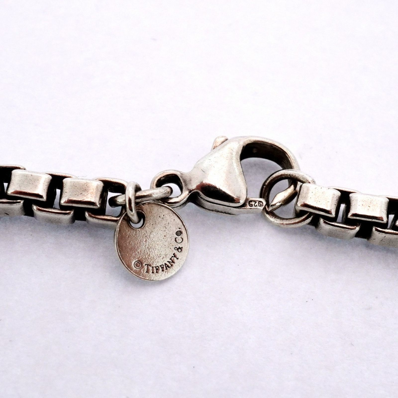 美品 ティファニー ベネチアン ID ブレスレット シルバー925 TIFFANY＆Co ティファニー ベネチアン ブレスレット 925