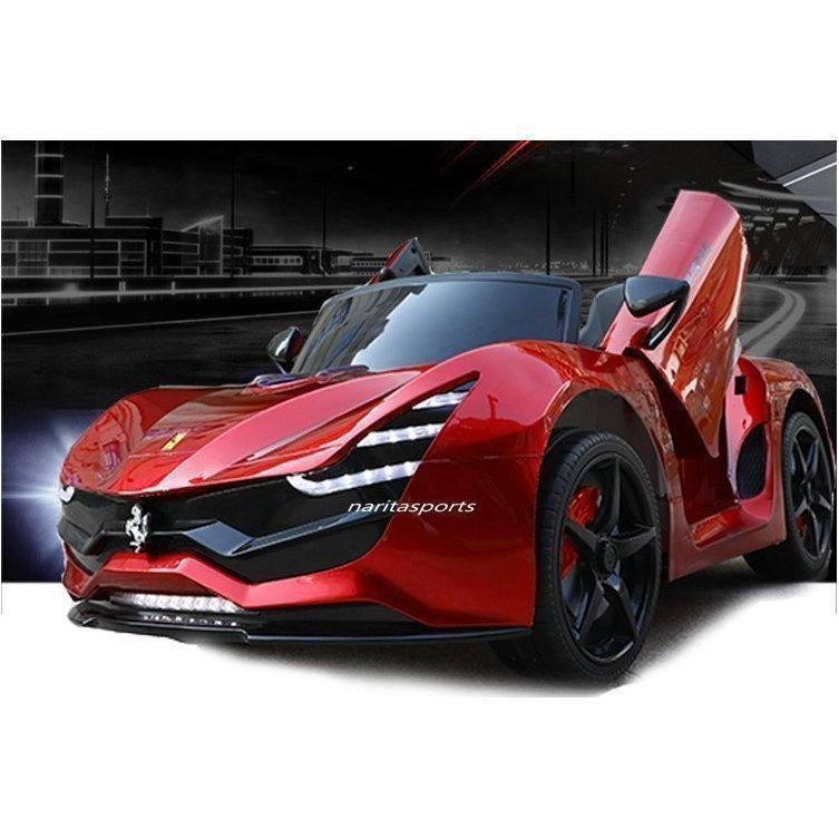 大好評子供用乗用玩具 大型電気フェラーリリモコンスポーツ車