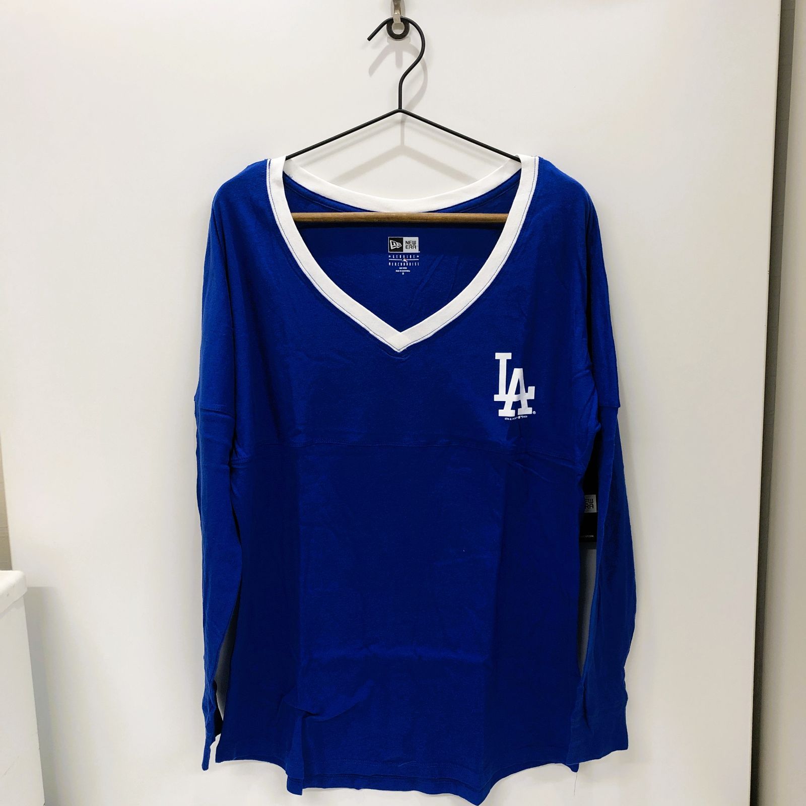 NEW ERA 長袖 大谷翔平パフォーマンス Tシャツ ドジャース サイズＬ NEW ERA 長袖 大谷翔平パフォーマンス Tシャツ ドジャース サイズL