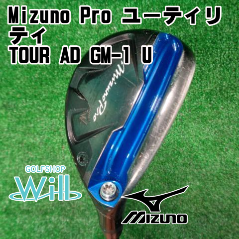 【中古】ミズノ Mizuno Pro ユーティリティ/TOUR AD GM-1 U/SR/22[7809]