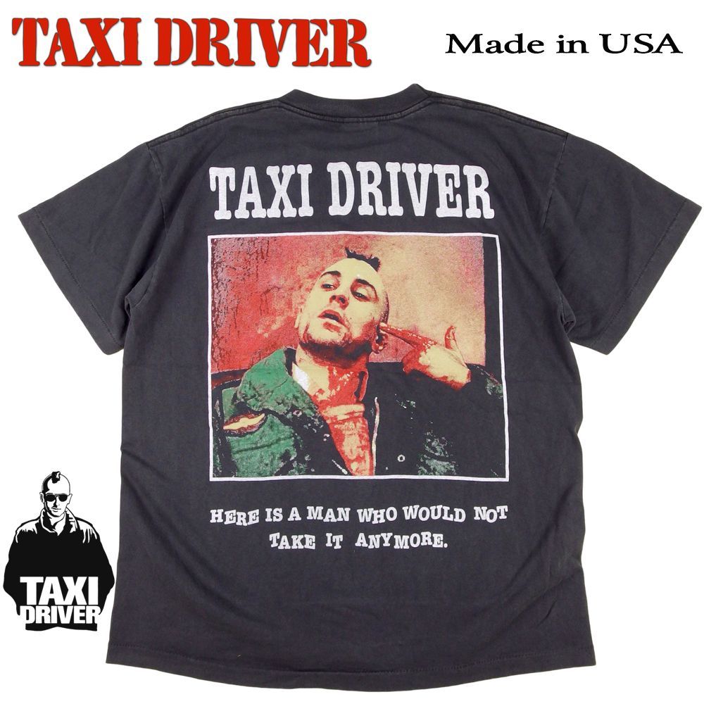 レア！珍品 TAXI DRIVER Tシャツ 野村訓市 デニーロ ムービーT 231 TAXI DRIVER Tシャツ タクシードライバー 半袖 1976