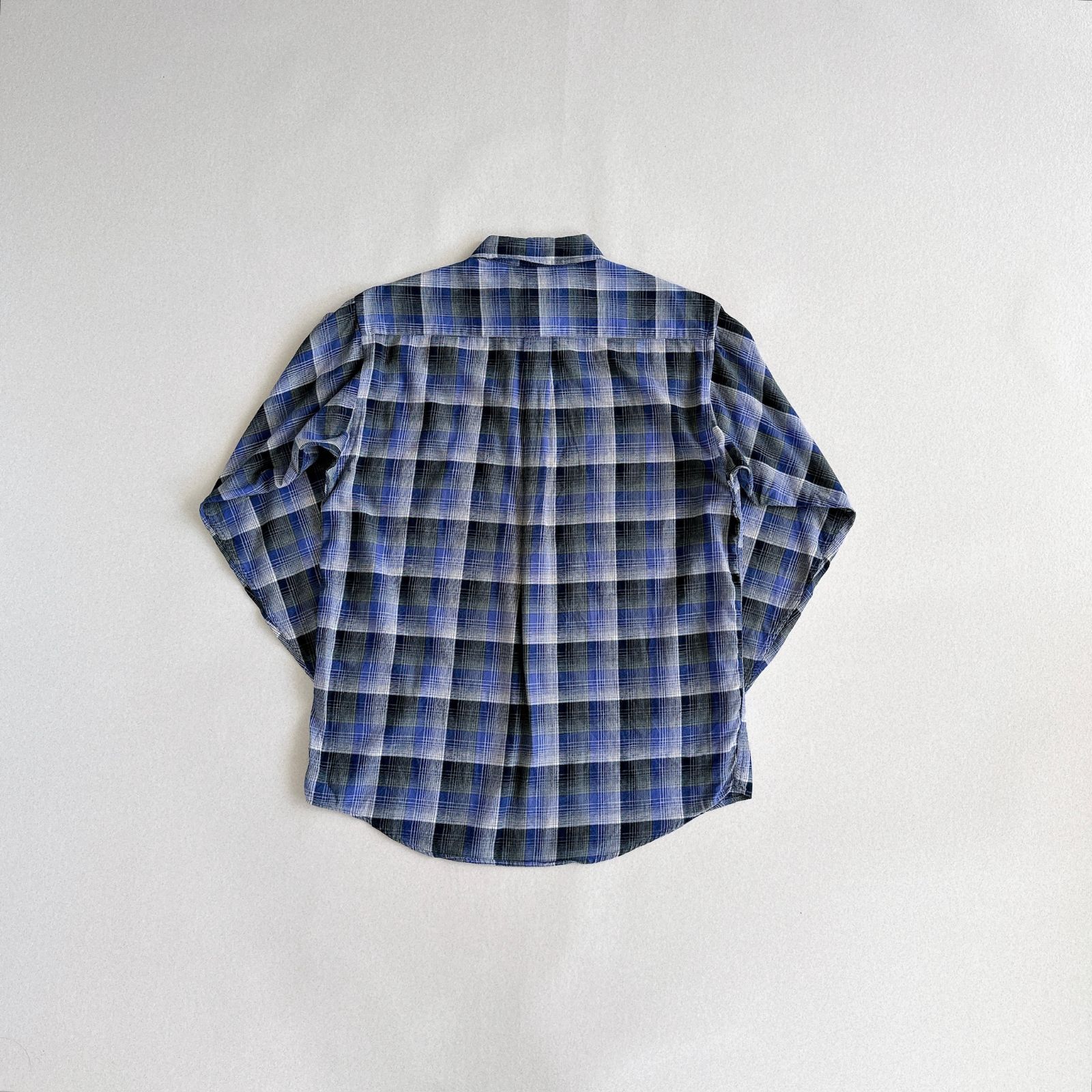 90s パタゴニア ポルトガル製 ライト フランネルシャツ チェック Y2495