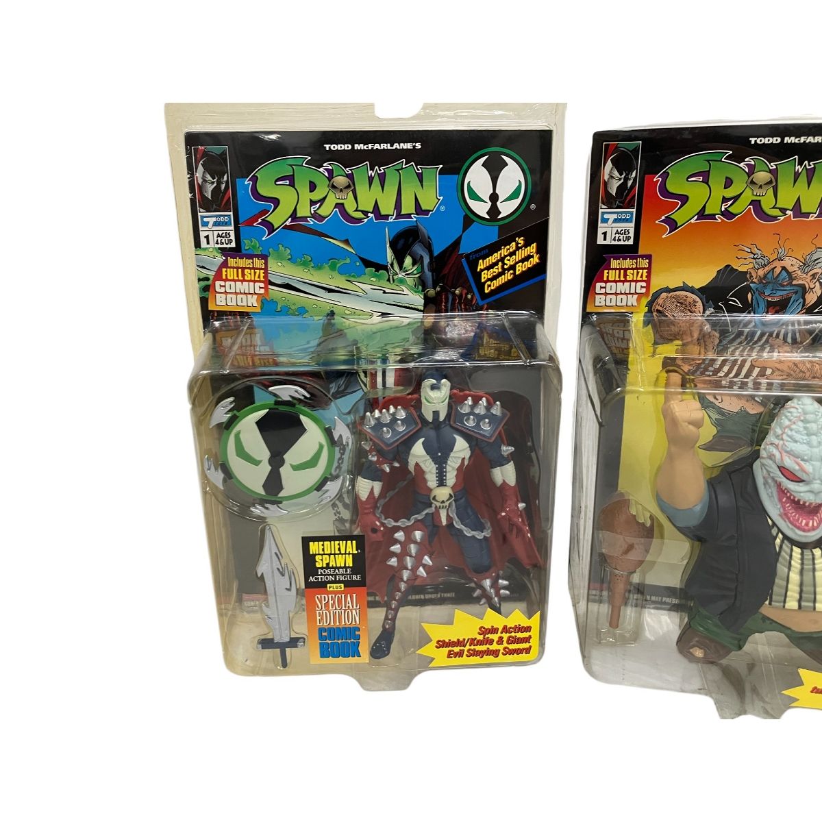 SPAWN フィギュア 5点セット おまとめ 平成玩具 スポーン 未使用