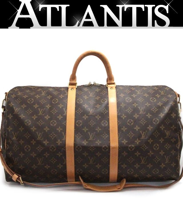 ルイヴィトン Louis Vuitton キーポルバンドリエール55 ボストンバッグ モノグラム M41414 70109