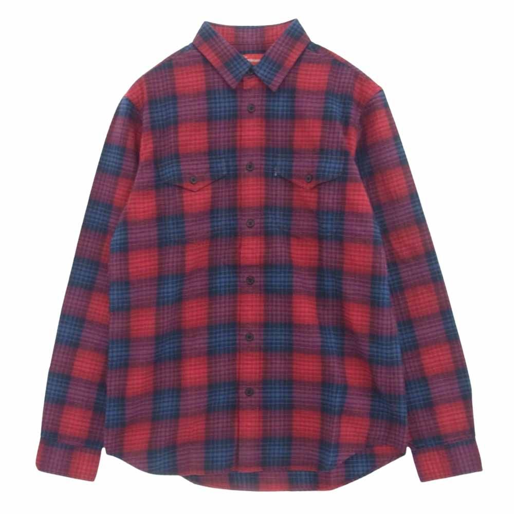 Supreme オンブレチェックシャツ Supreme シュプリーム 11AW Ombre Plaid Shirt オンブレ